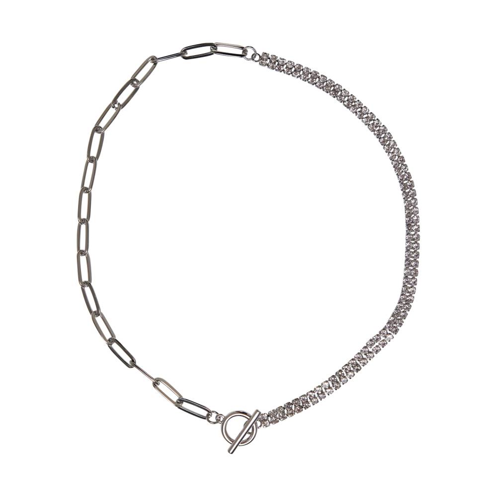 Urban Classics - Venus Various Flashy Chain Ketting - Zilverkleurig